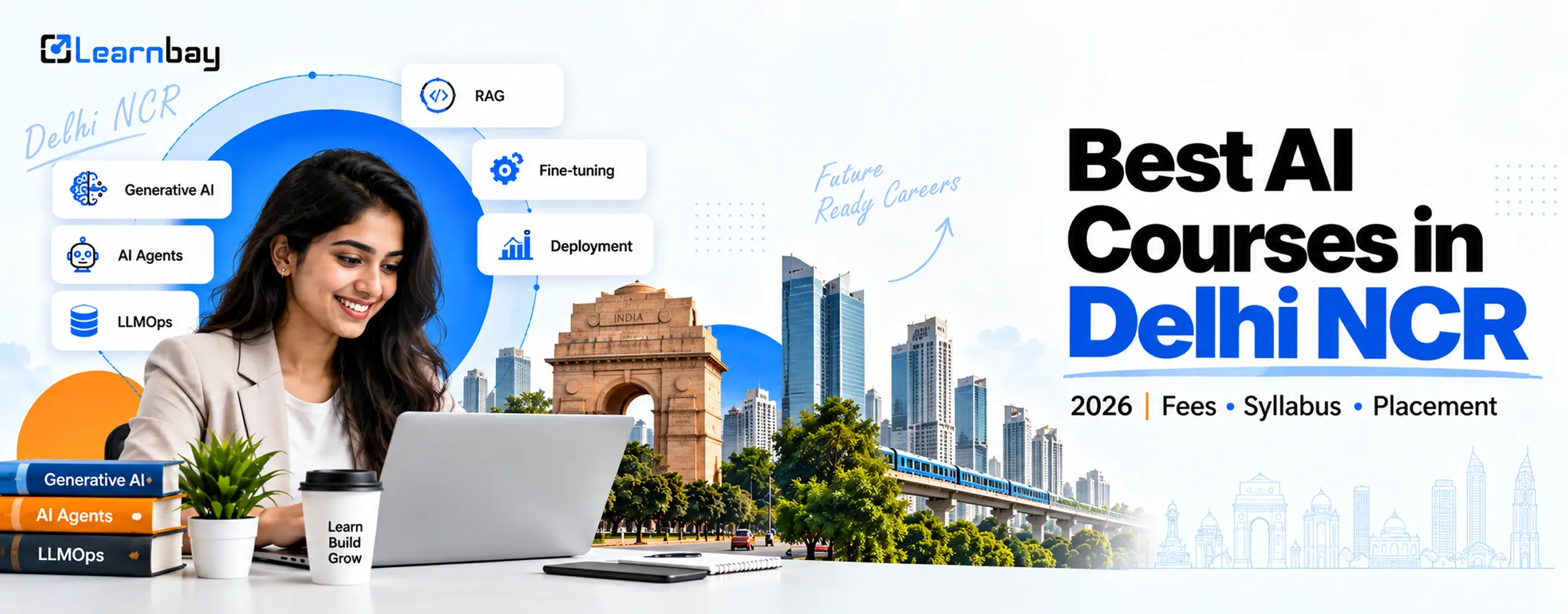 Best AI courses in Delhi NCR 2026 compared on syllabus, fees and placement